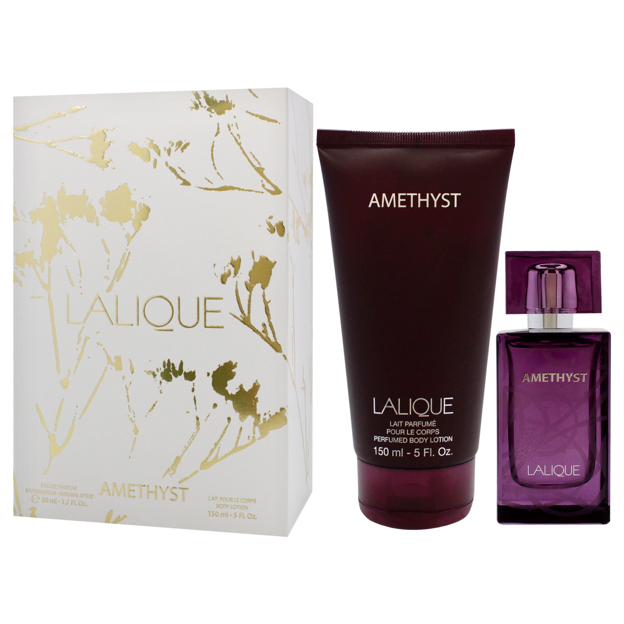Foto 5 pulgar | Set De Regalo Perfume Lalique Amethyst, 50 Ml, Eau De Parfum, 2 Piezas - Venta Internacional.