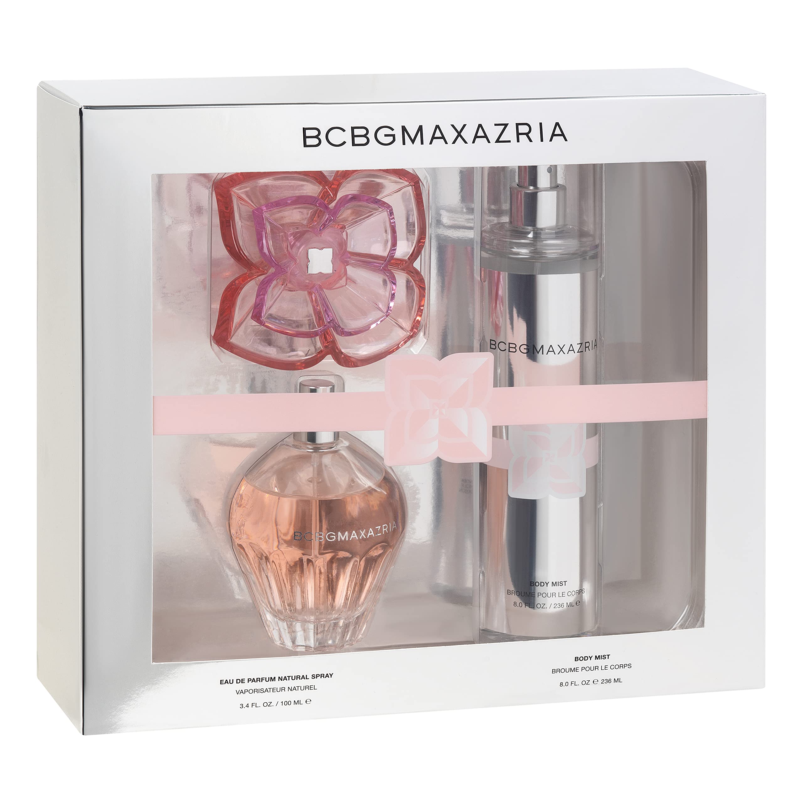 Set De Regalo De Perfume Bcbgmaxazria Classic Edp 100 Ml + Body Mist 236 Ml - Venta Internacional.