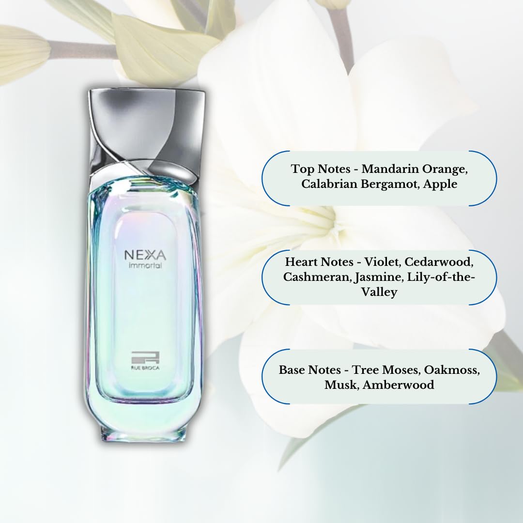 Foto 5 pulgar | Perfume Rue Broca Nexa Immortal Edp 100 Ml Para Mujer - Venta Internacional.