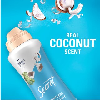 Foto 2 | Desodorante Antitranspirante Secret Dry Spray Nurturing Coconut - Venta Internacional.