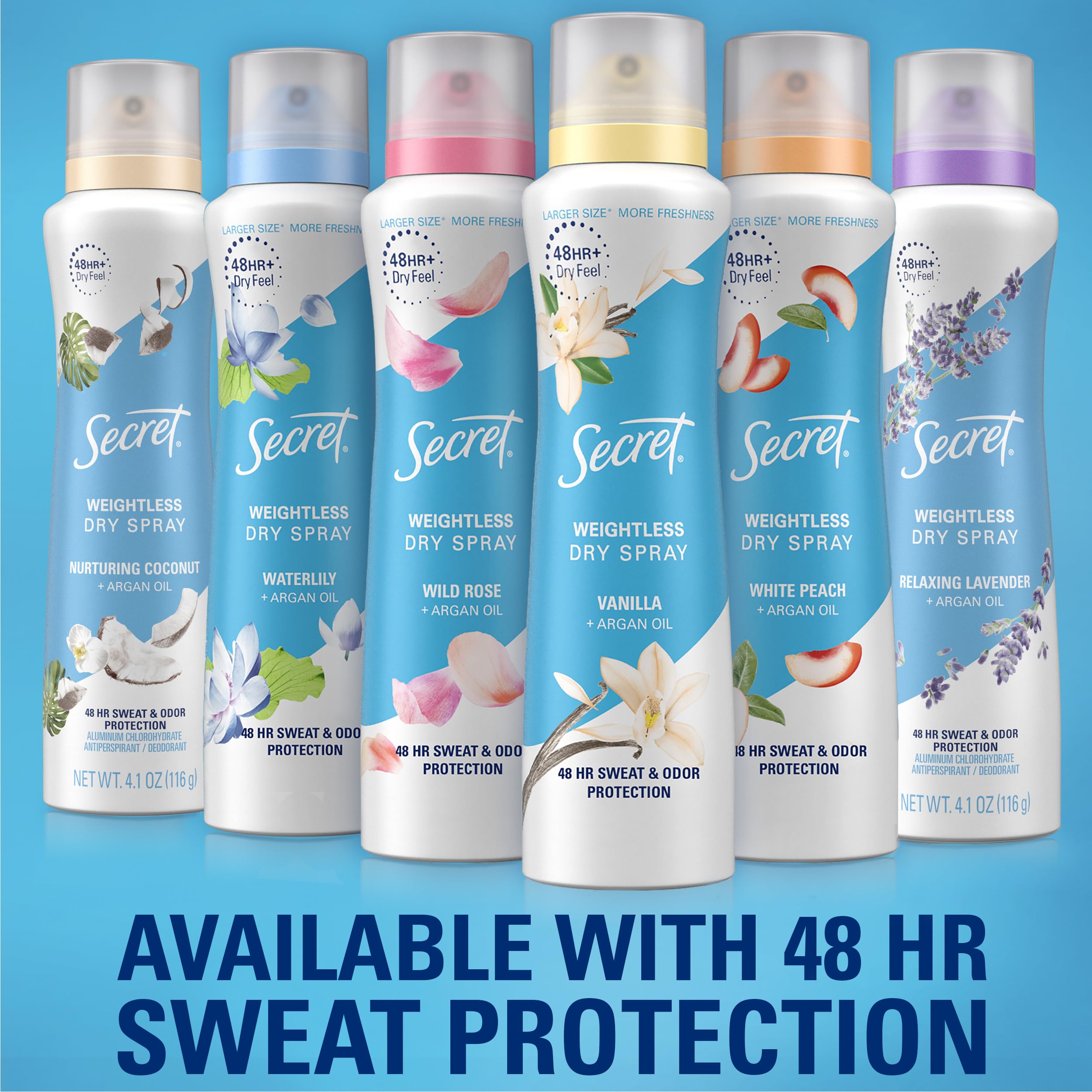Foto 6 pulgar | Desodorante Antitranspirante Secret Dry Spray Nurturing Coconut - Venta Internacional.