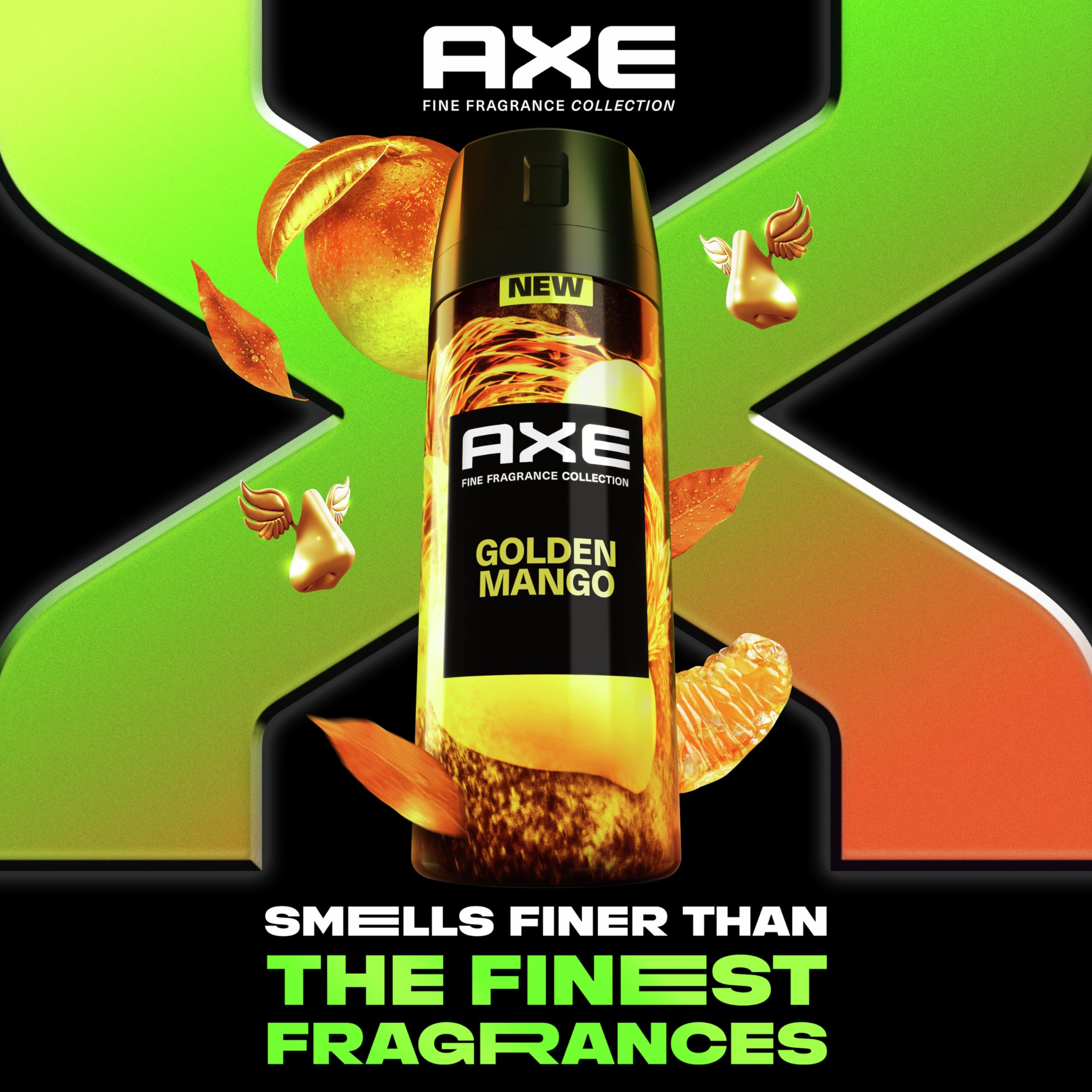 Foto 8 pulgar | Desodorante Corporal en Aerosol Axe Fine Fragrance Golden Mango 120 ml 3 Piezas - Venta Internacional
