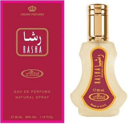 Perfume Al-rehab Rasha Eau De Parfum Para Mujer, 35 Ml - Venta Internacional.