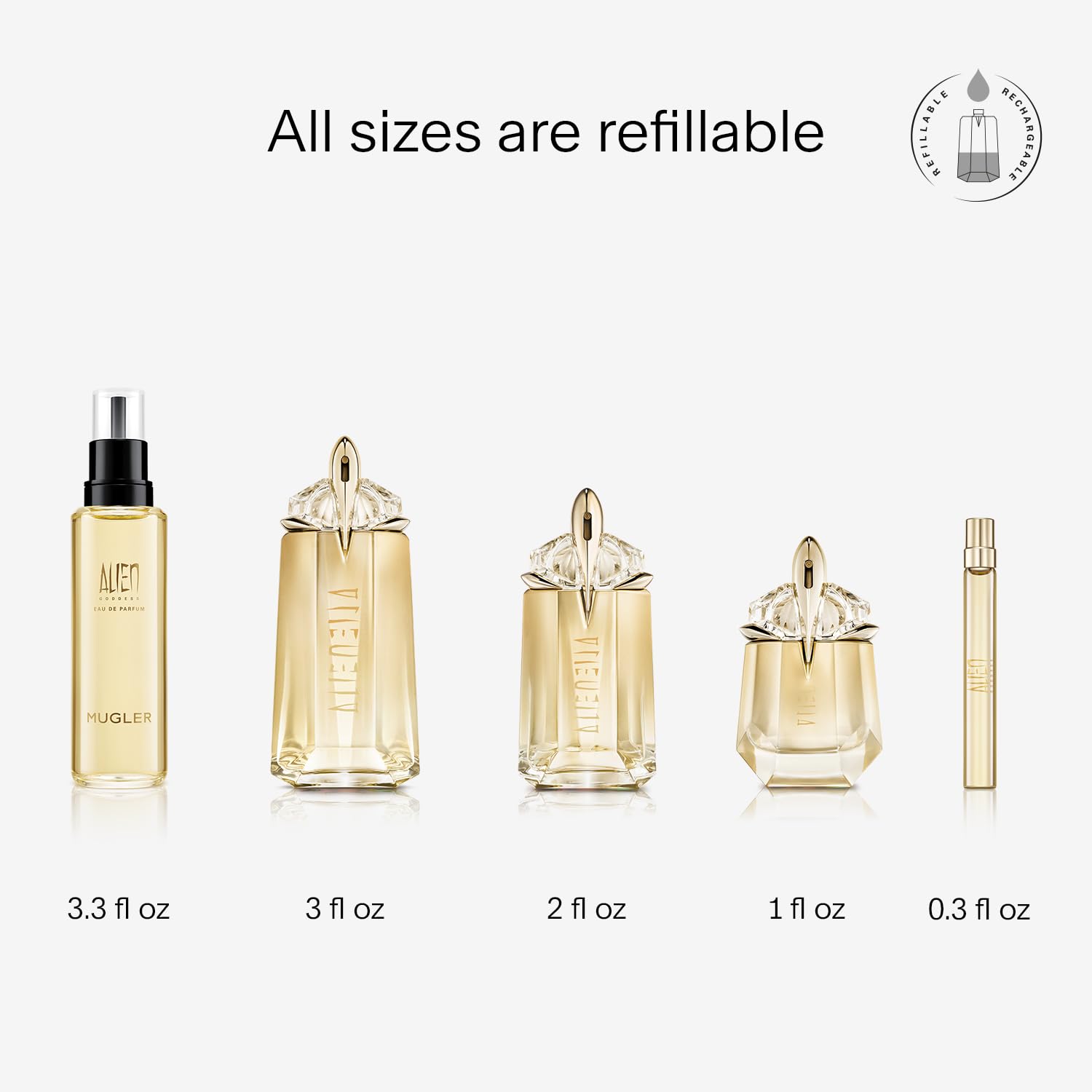Foto 5 pulgar | Perfume Mugler Alien Goddess Eau De Parfum Para Mujer, 10 Ml - Venta Internacional.