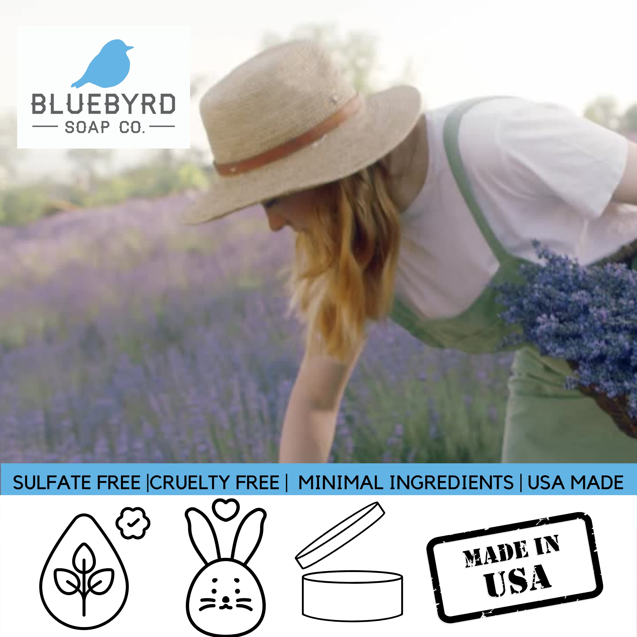 Foto 5 pulgar | Bruma Para Cabello Y Cuerpo Bluebyrd Soap Co. Lavanda Y Vainilla, 240 Ml - Venta Internacional.