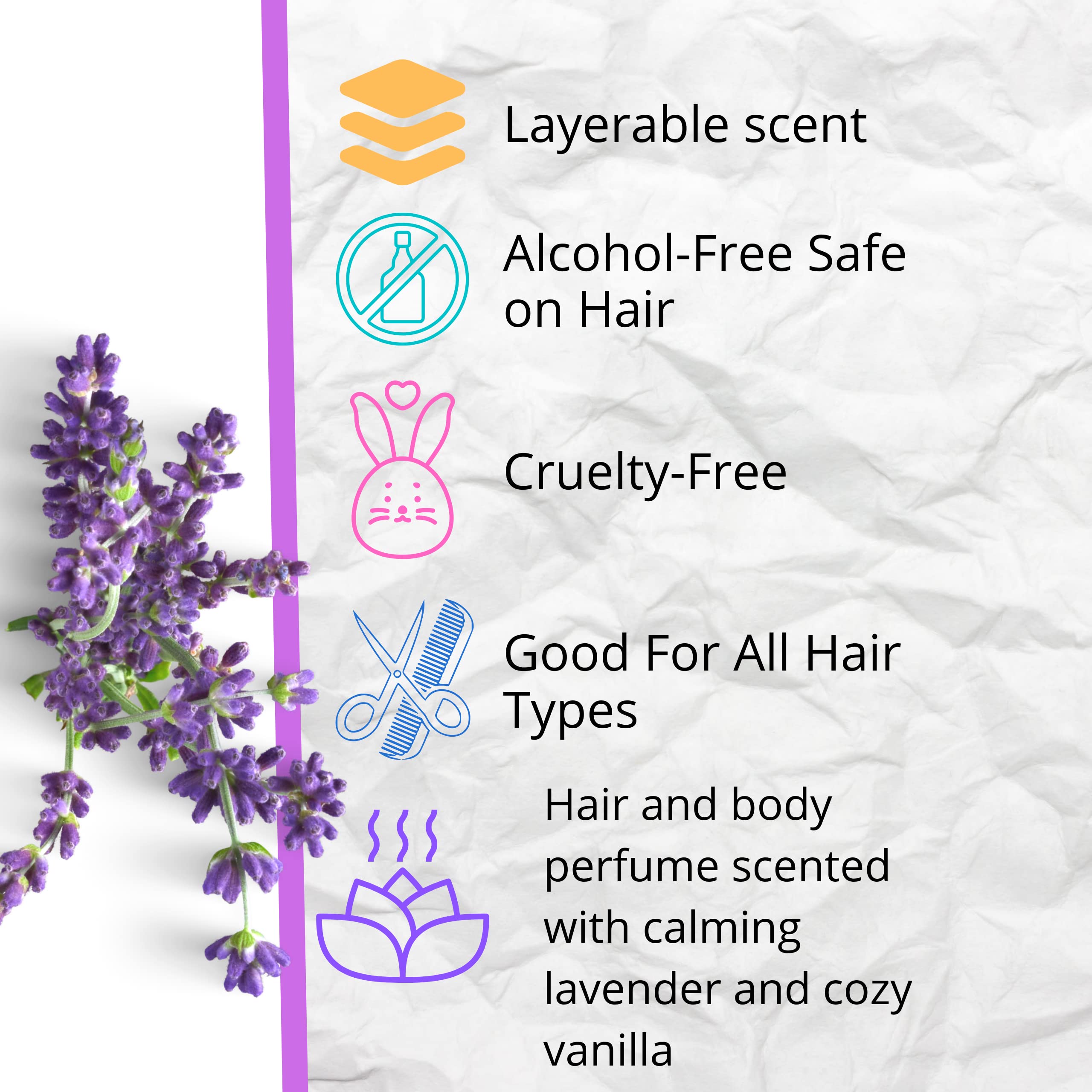 Foto 6 | Bruma Para Cabello Y Cuerpo Bluebyrd Soap Co. Lavanda Y Vainilla, 240 Ml - Venta Internacional.