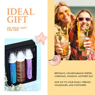 Foto 5 | Set De Regalo Body Spray Aqua Blance Fragance Fragance Para Mujer, 300 Ml X 3 - Venta Internacional.