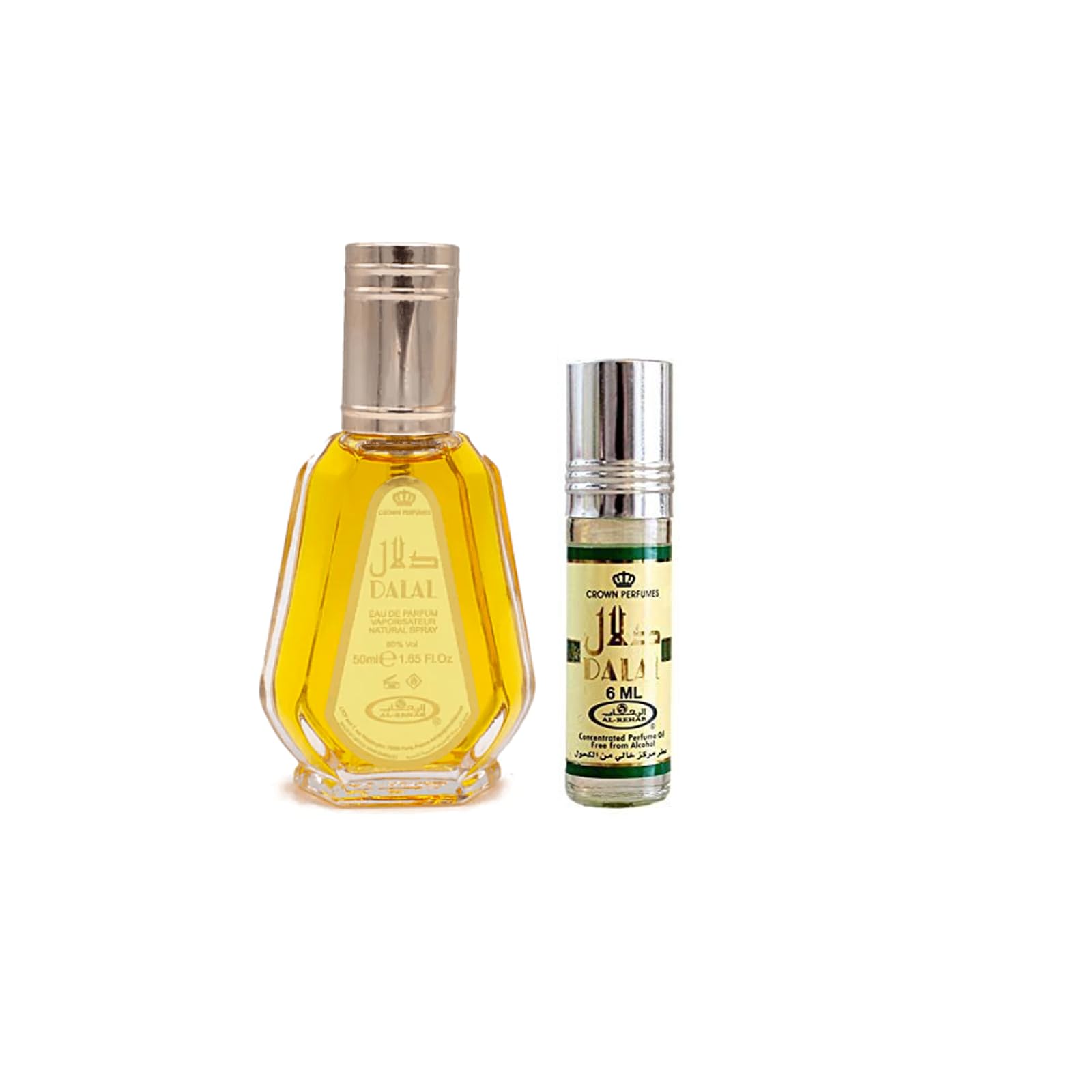 Set De Perfume Al-rehab Dalal Para Mujer: Eau De Parfum De 50 Ml Y Perfume De 6 Ml - Venta Internacional.