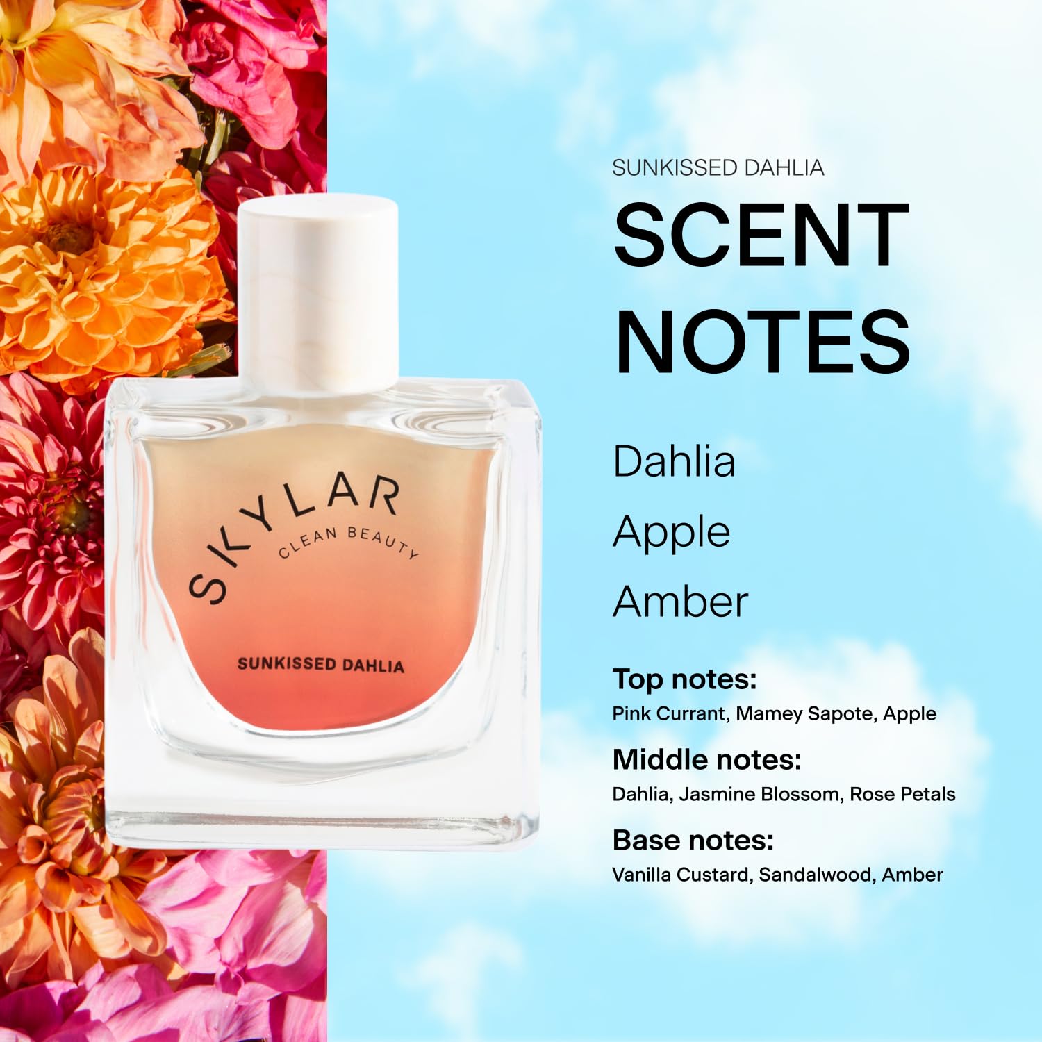 Foto 4 pulgar | Perfume Skylar Sunkissed Dahlia Eau De Parfum, 10 Ml, Para Mujeres Y Hombres - Venta Internacional.