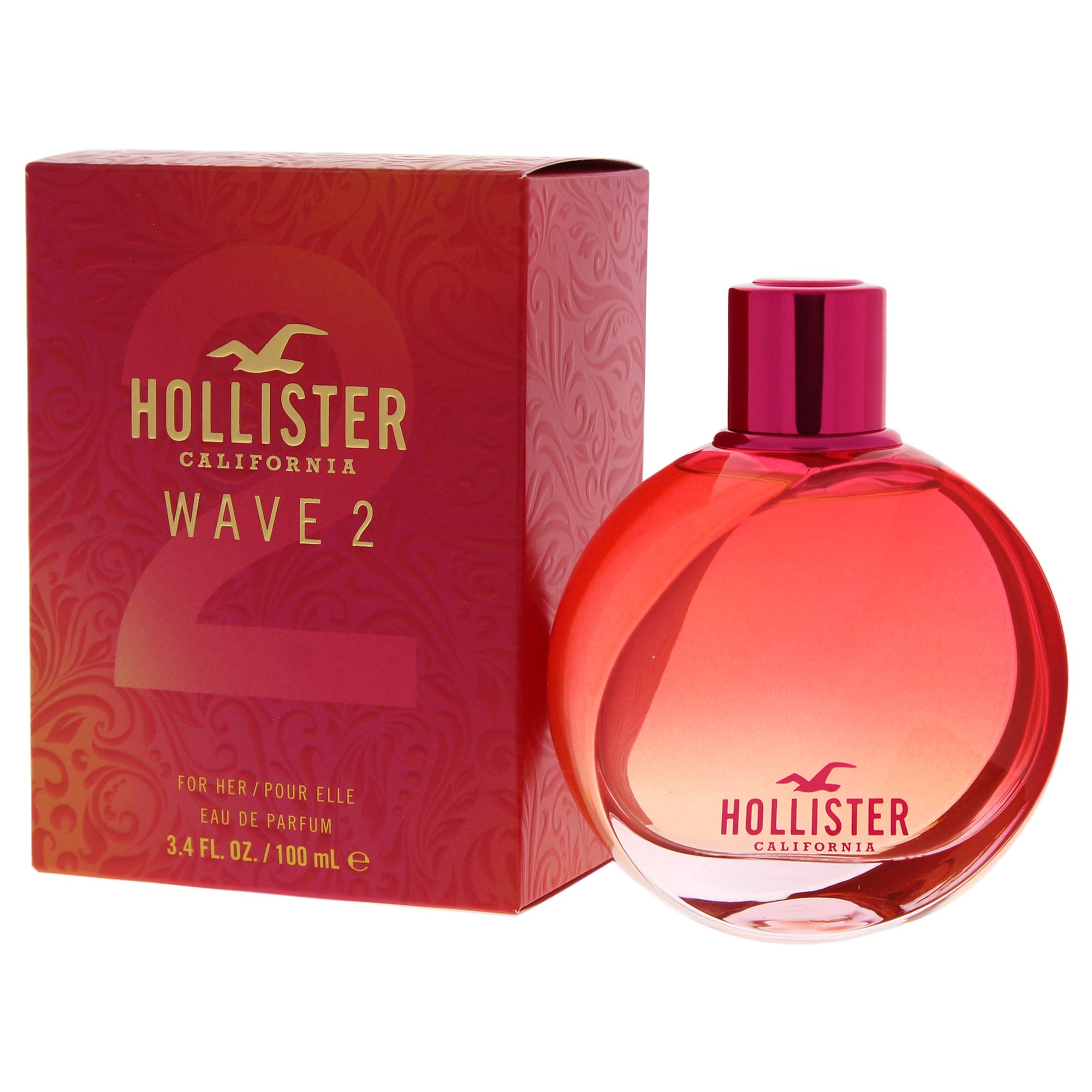 Foto 4 pulgar | Perfume Hollister Wave 2 Eau De Parfum Para Mujer, 100 Ml - Venta Internacional.