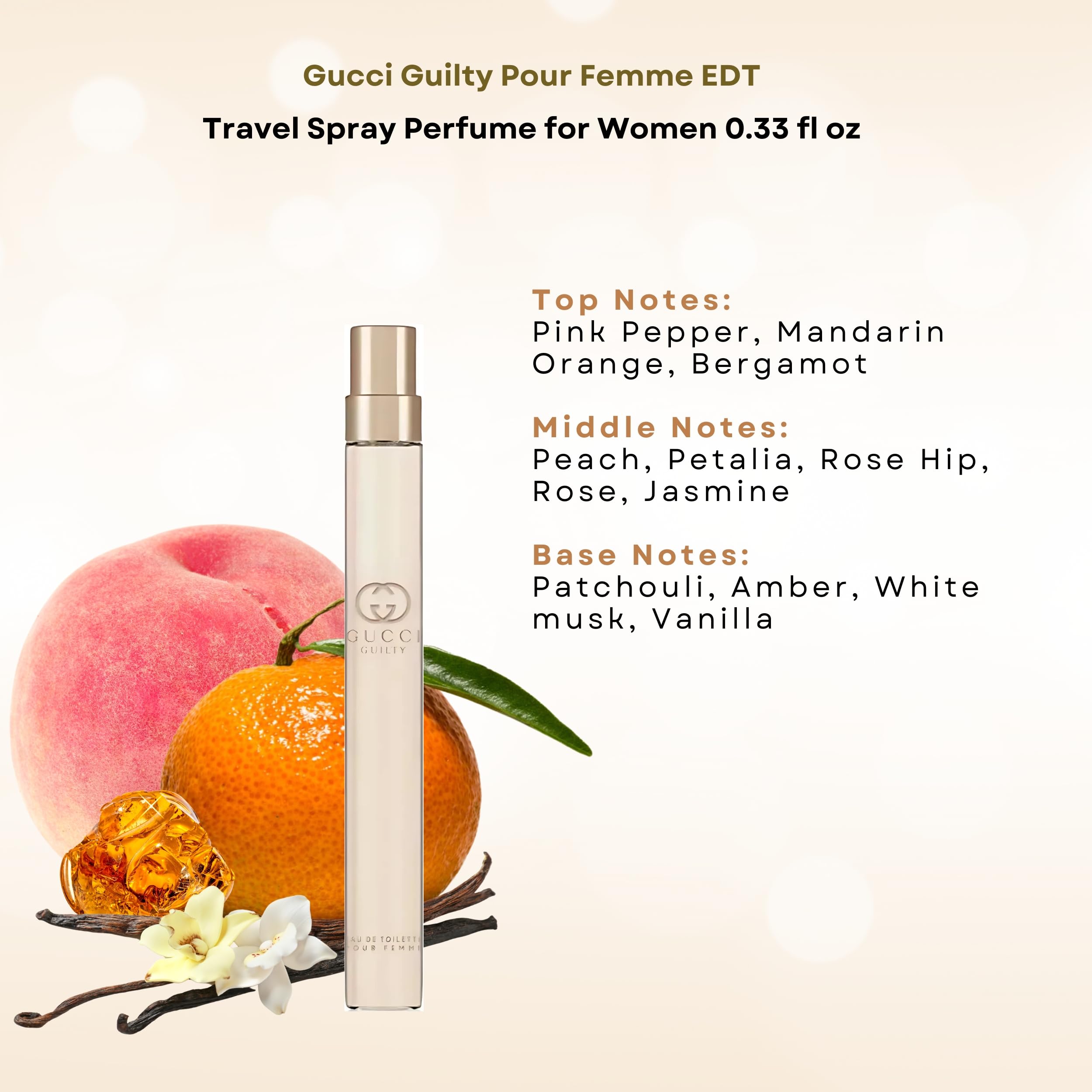 Foto 3 pulgar | Perfume Guilty Pour Femme Edt Travel Spray De 10 Ml Para Mujer - Venta Internacional.