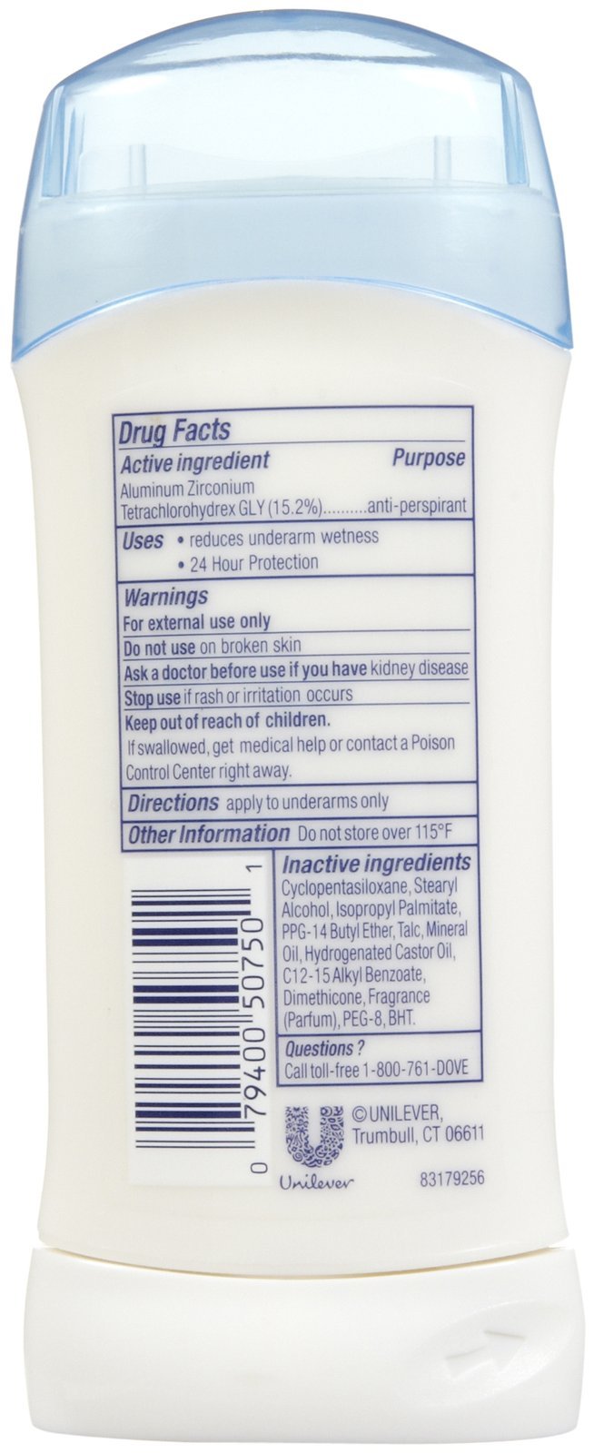 Foto 3 pulgar | Desodorante Dove Invisible Solid Fresh, 74 G, 3 Barras - Venta Internacional.