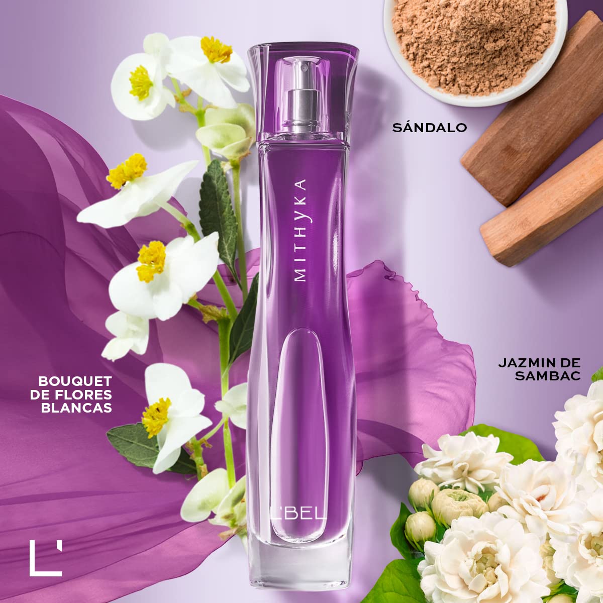 Foto 5 pulgar | Perfume L'bel Mithyka Eau De Parfum para Mujer 50 Ml - Venta Internacional