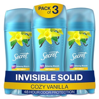 Foto 1 | Antitranspirante Y Desodorante Secret Vanilla Scent 75 Ml (paquete De 3) Para Mujer - Venta Internacional.