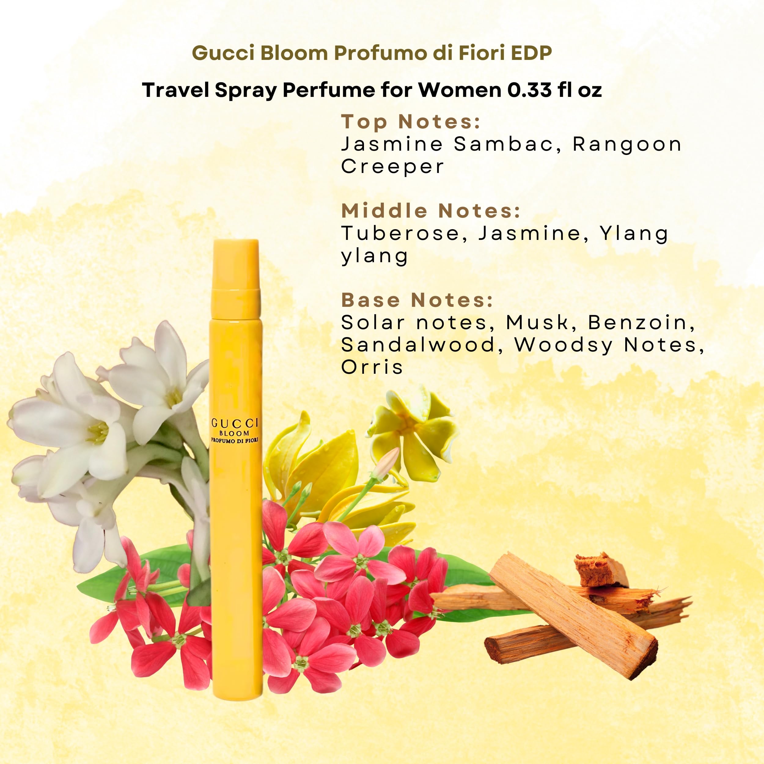 Foto 3 pulgar | Perfume Gucci Bloom Profumo Di Fiori  10 ml - Venta Internacional