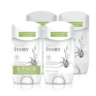 Foto 1 | Desodorante Ivory Hint Of Aloe, 70 Ml, Paquete De 4 - Venta Internacional.