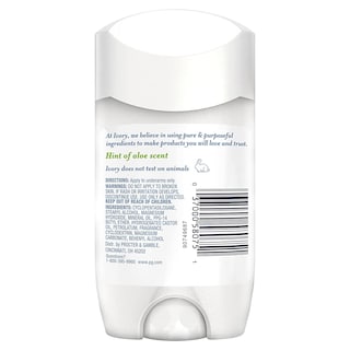 Foto 7 | Desodorante Ivory Hint Of Aloe, 70 Ml, Paquete De 4 - Venta Internacional.