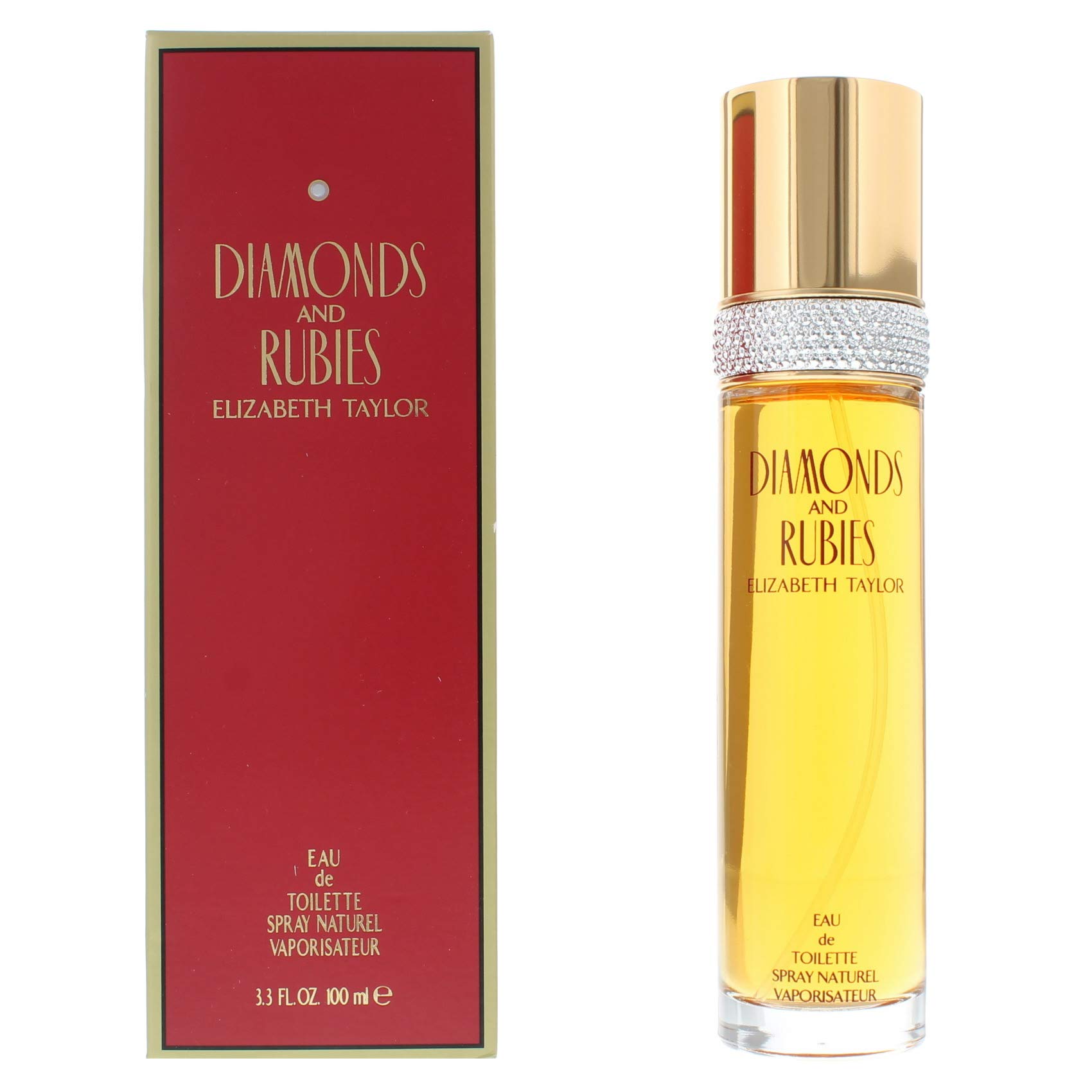 Foto 4 pulgar | Perfume Elizabeth Taylor Diamonds And Rubíes Edt 100ml - Venta Internacional.