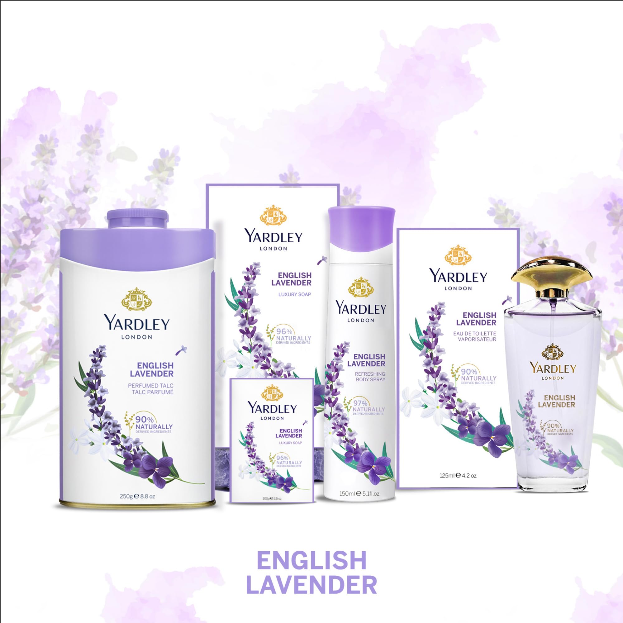 Foto 7 | Talco Desodorizante Perfumado En Polvo Yardley London 100 G - Venta Internacional.