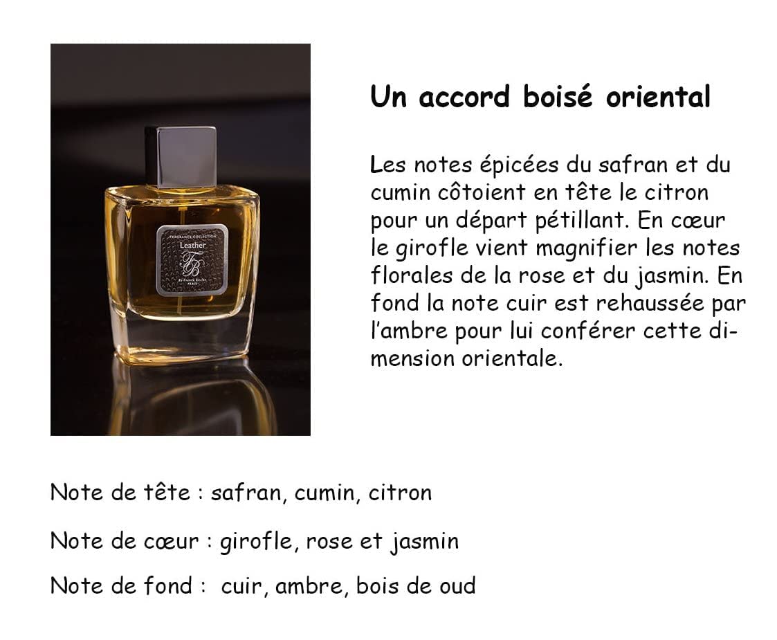 Foto 3 pulgar | Perfume Franck Boclet Leather Eau De Parfum 100 Ml Para Hombre - Venta Internacional.