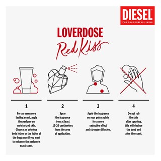 Foto 6 | Perfume Diesel Loverdose Red Kiss Eau De Parfum Para Mujer, 50 Ml - Venta Internacional.