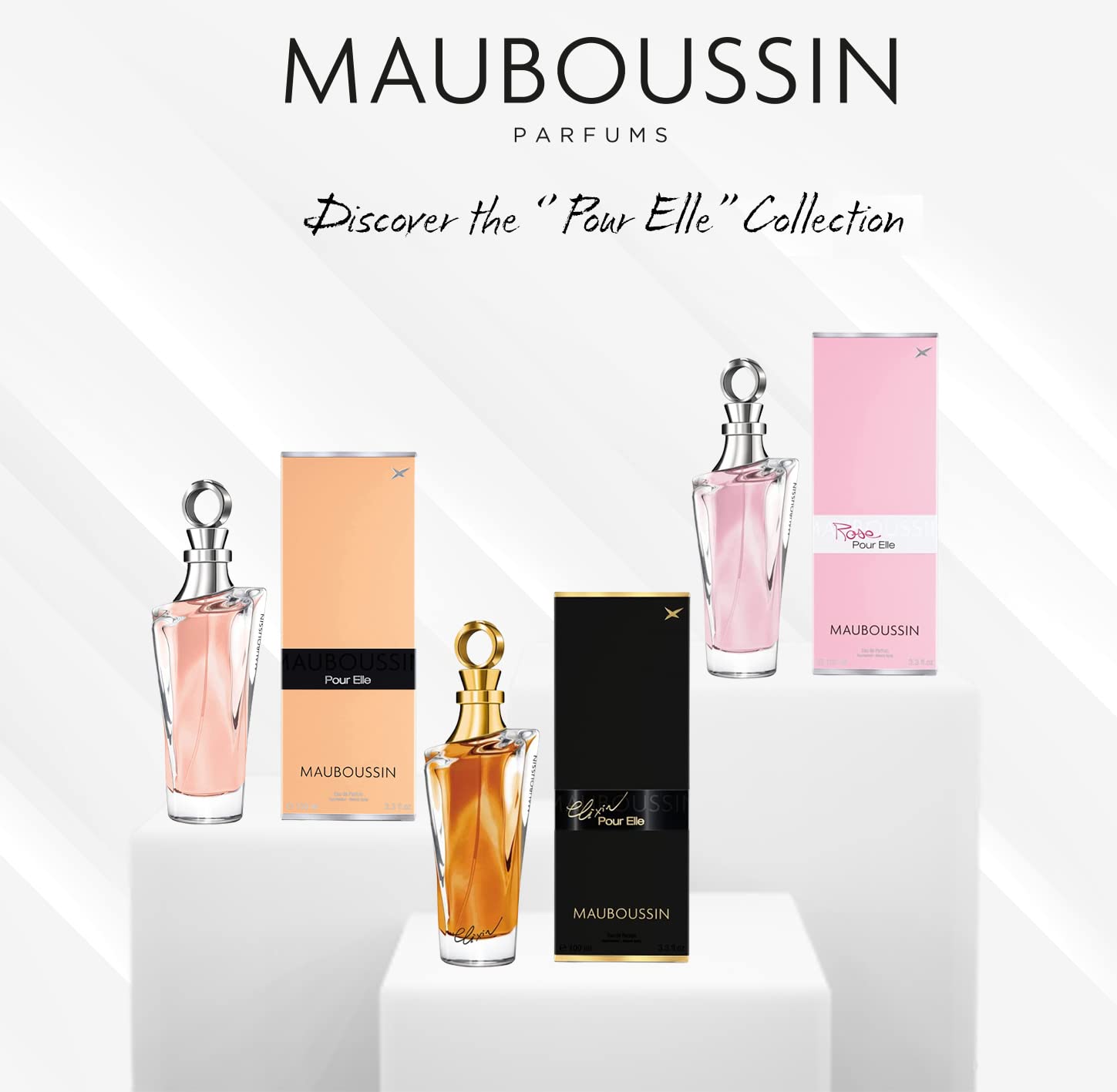 Foto 7 pulgar | Perfume Mauboussin Rose Pour Elle Eau De Parfum Para Mujer, 100 Ml - Venta Internacional.