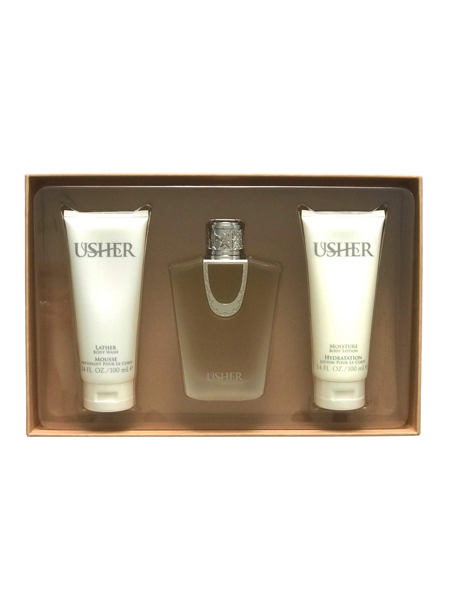 Eau De Parfum Perfume Usher Para Mujer, Paquete De 3 Unidades, 100 Ml - Venta Internacional.