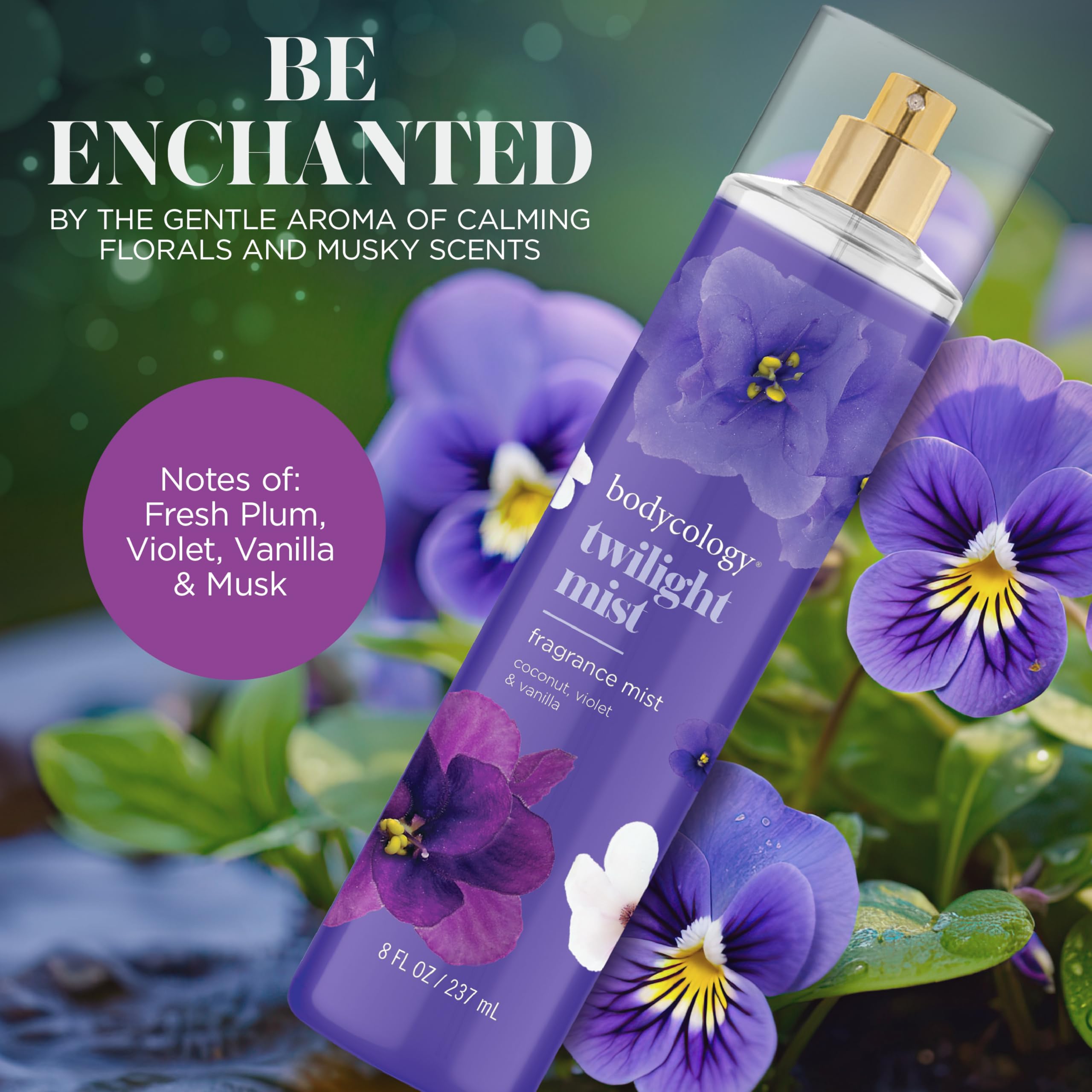 Foto 2 | Body Mist Bodycology Twilight Mist 240 Ml De Larga Duración - Venta Internacional.