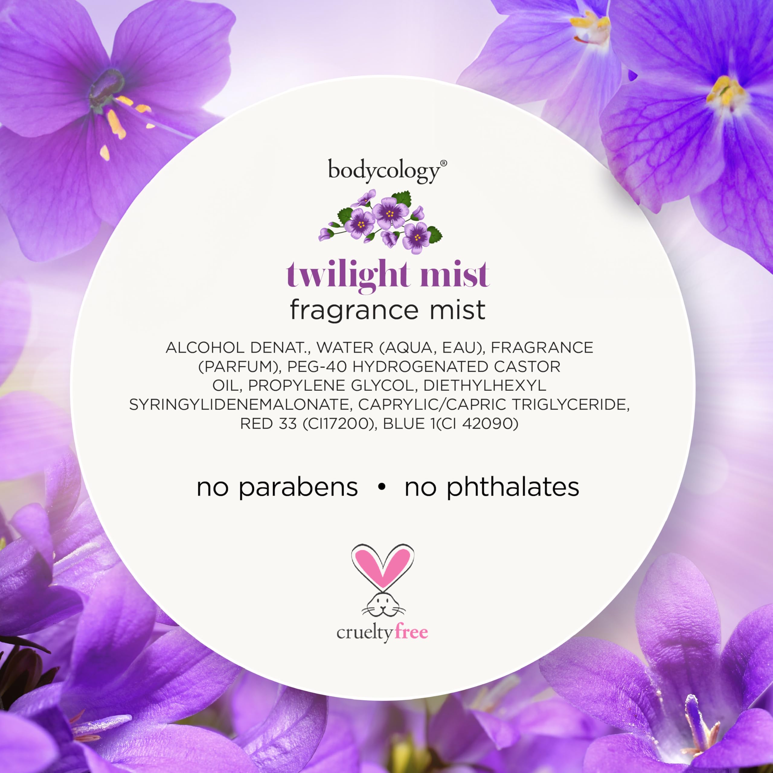 Foto 7 pulgar | Body Mist Bodycology Twilight Mist 240 Ml De Larga Duración - Venta Internacional.