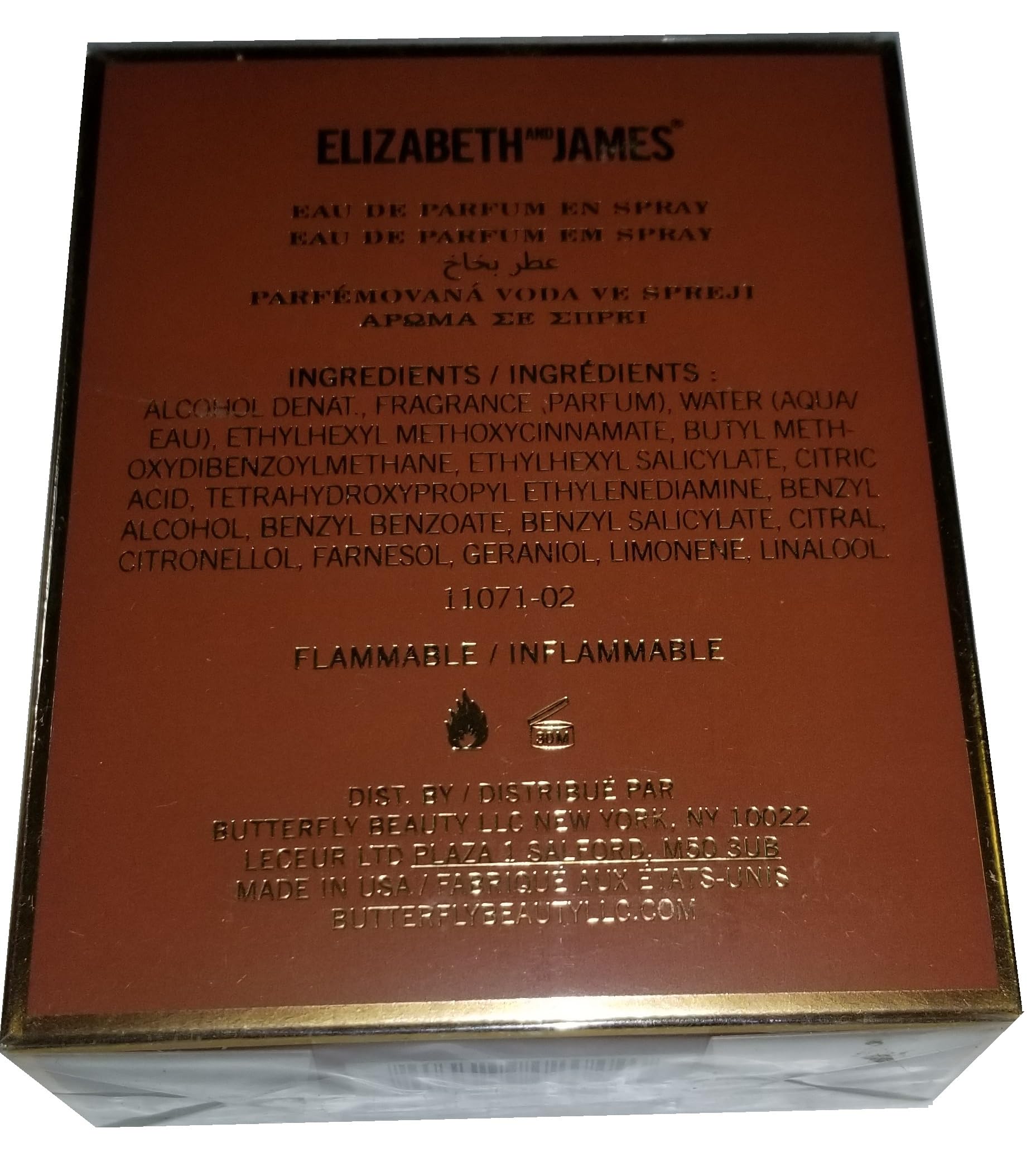 Foto 3 pulgar | Perfume Elizabeth And James Nirvana Bourbon Eau De Parfum, 30 Ml - Venta Internacional.