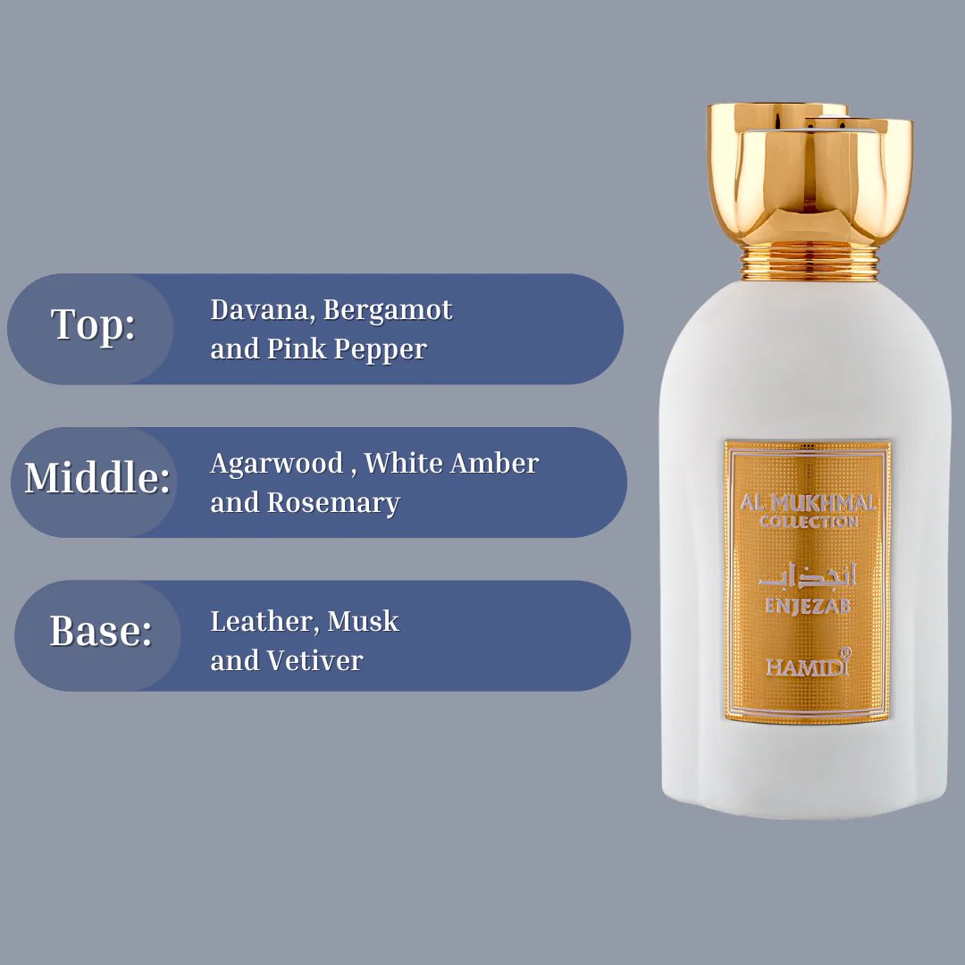 Foto 4 pulgar | Perfume Hamidi Enjezab Al Mukhmal 100ml