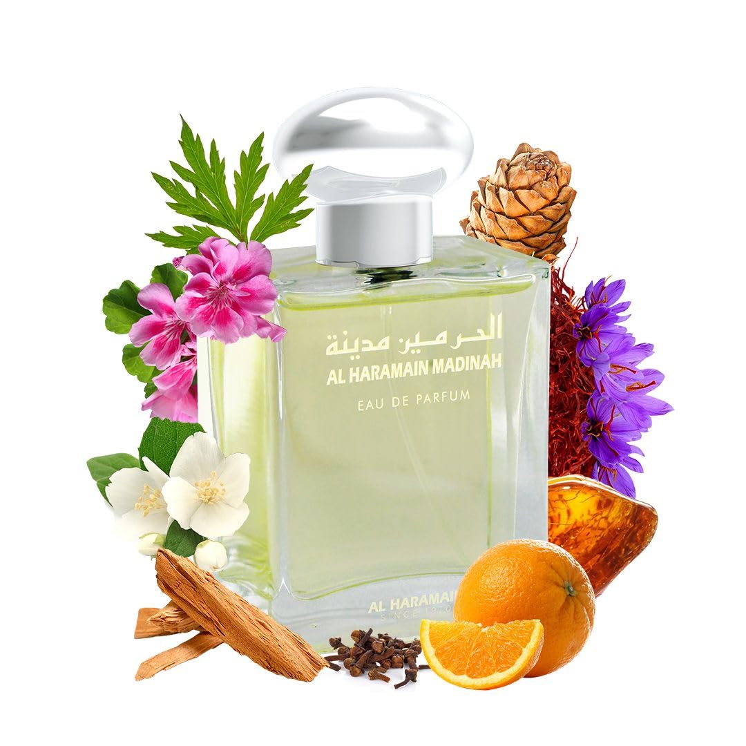 Foto 3 pulgar | Perfume Al Haramain Madinah Eau De Parfum, 100 Ml, Para Mujer Y Hombre - Venta Internacional.
