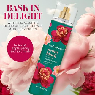 Foto 2 | Colorete Body Mist Bodycology Con Fragancia De Peonía De Larga Duración, 240 Ml - Venta Internacional.