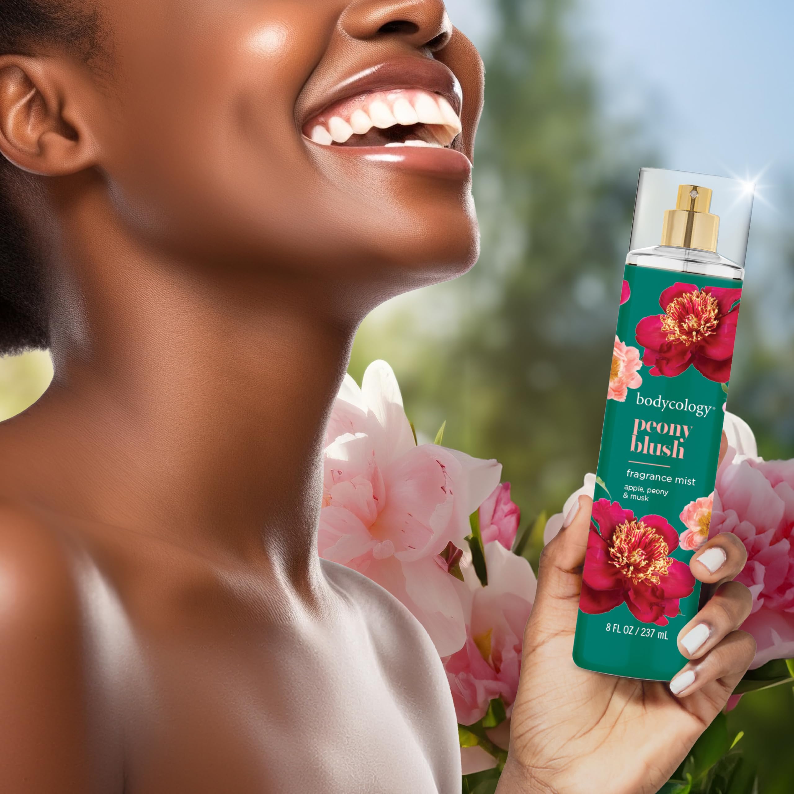 Foto 6 pulgar | Colorete Body Mist Bodycology Con Fragancia De Peonía De Larga Duración, 240 Ml - Venta Internacional.