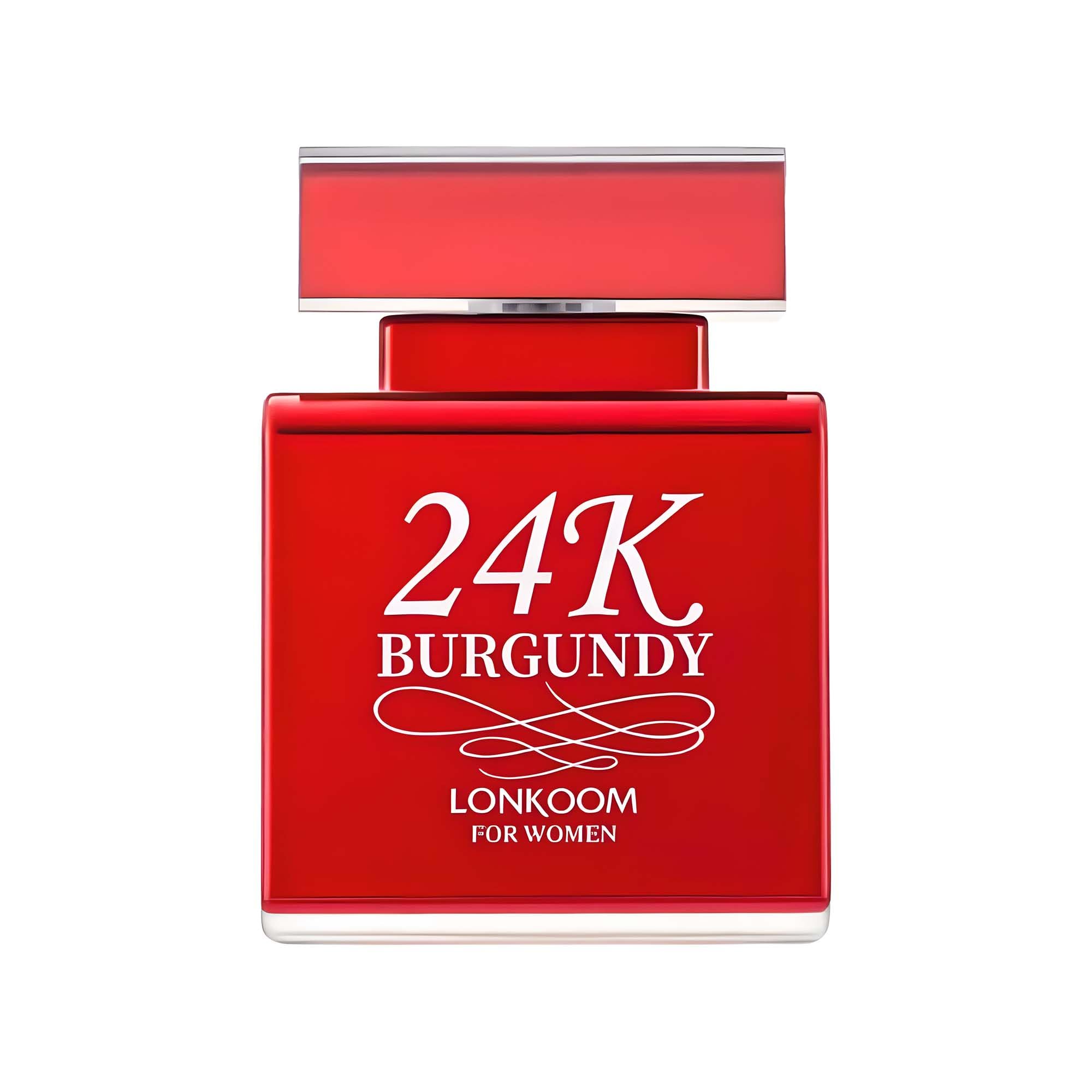 Perfume Lonkoom 24k Burgundy Eau De Parfum Para Mujer, 100 Ml - Venta Internacional.