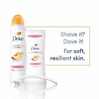 Foto 3 | Desodorante Antitranspirante en Barra Dove Advanced Care Peach 4 Piezas - Venta Internacional