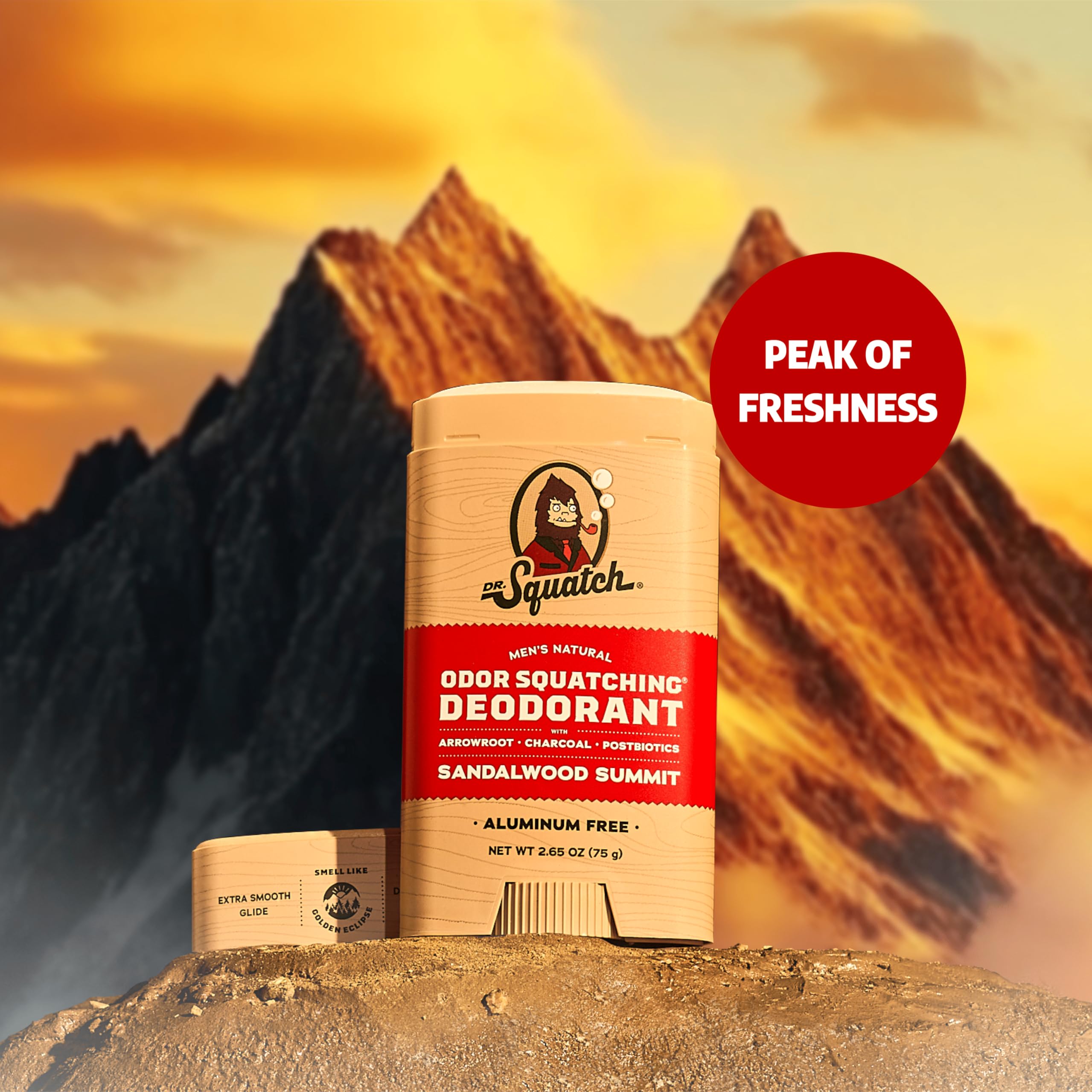 Foto 3 pulgar | Desodorante Dr. Squatch Natural Sandalwood Summit, 78 Ml, Para Hombre, Paquete De 3 - Venta Internacional.