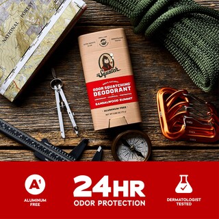 Foto 3 | Desodorante Dr. Squatch Natural Sandalwood Summit, 78 Ml, Para Hombre, Paquete De 3 - Venta Internacional.