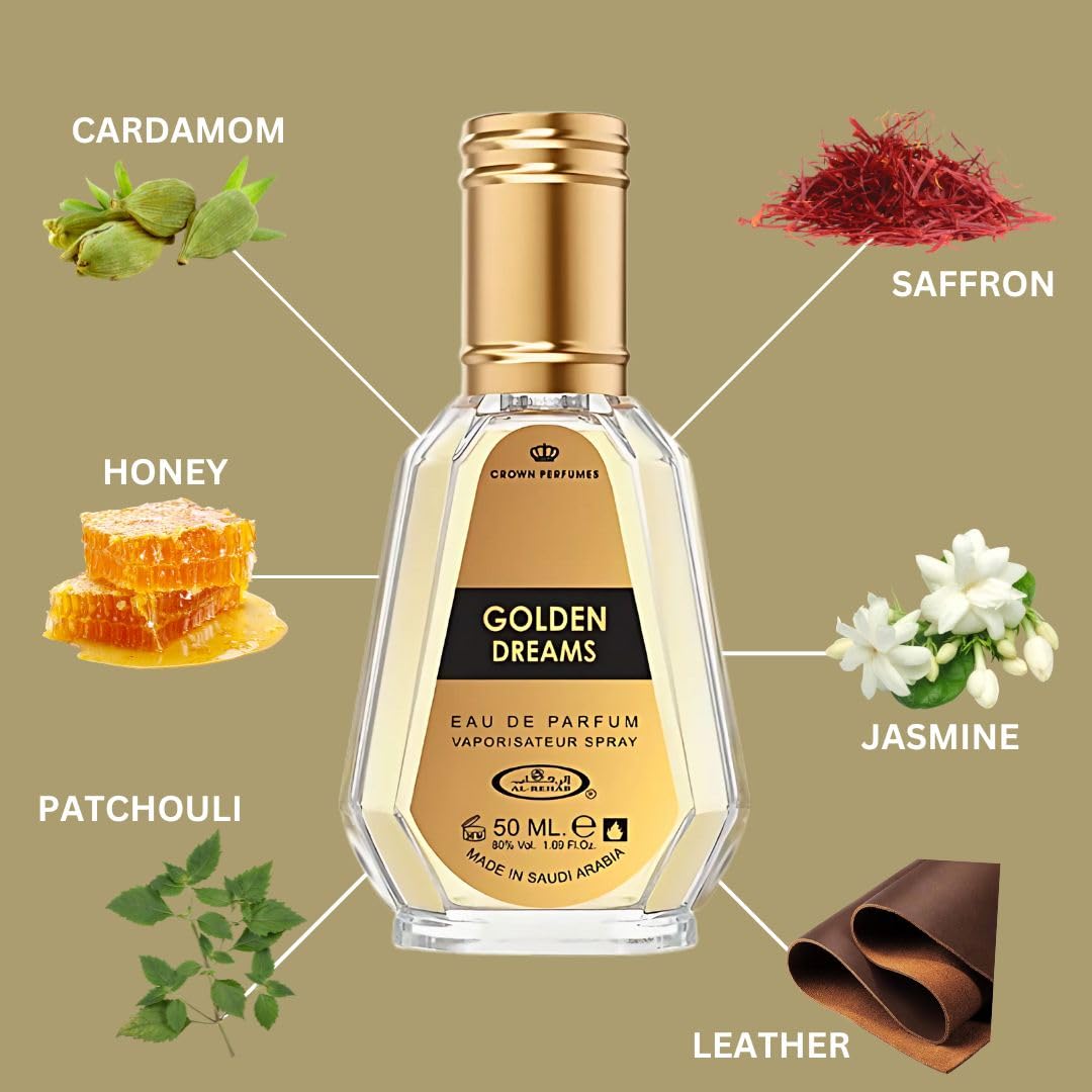 Foto 5 pulgar | Perfume Al-rehab Golden Dreams Eau De Parfum Para Mujer, 50 Ml - Venta Internacional.