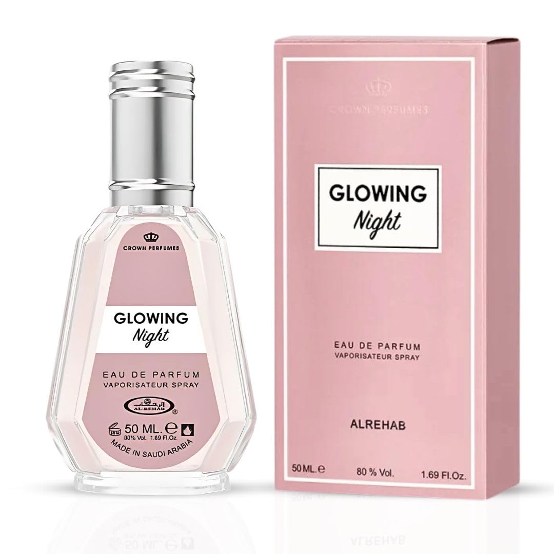 Perfume Al-rehab Glowing Night Eau De Parfum Para Mujer, 50 Ml - Venta Internacional.