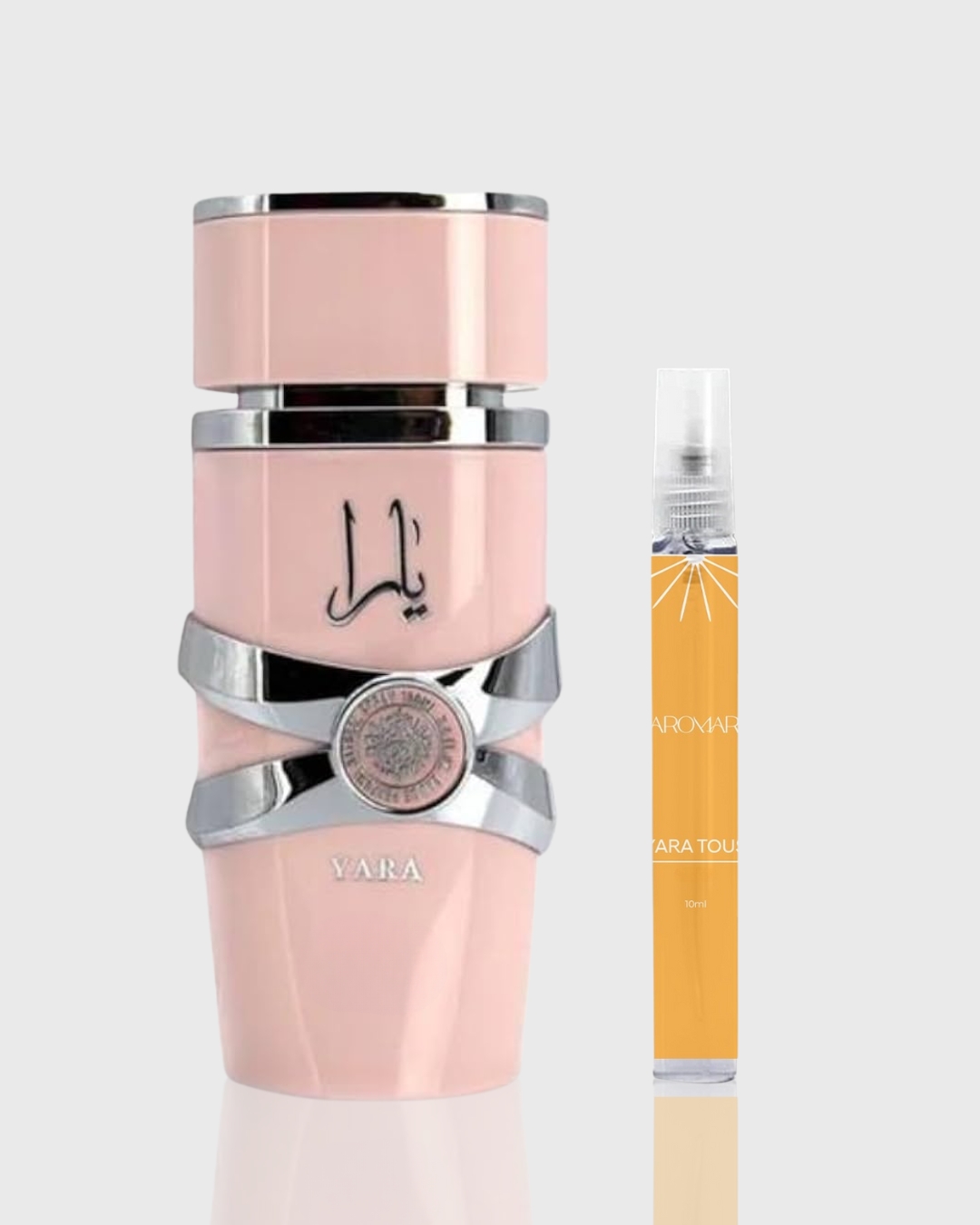 Kit De Lattafa Yara 100 Ml Y Decant De Yara Tous En Presentación De 10 Ml