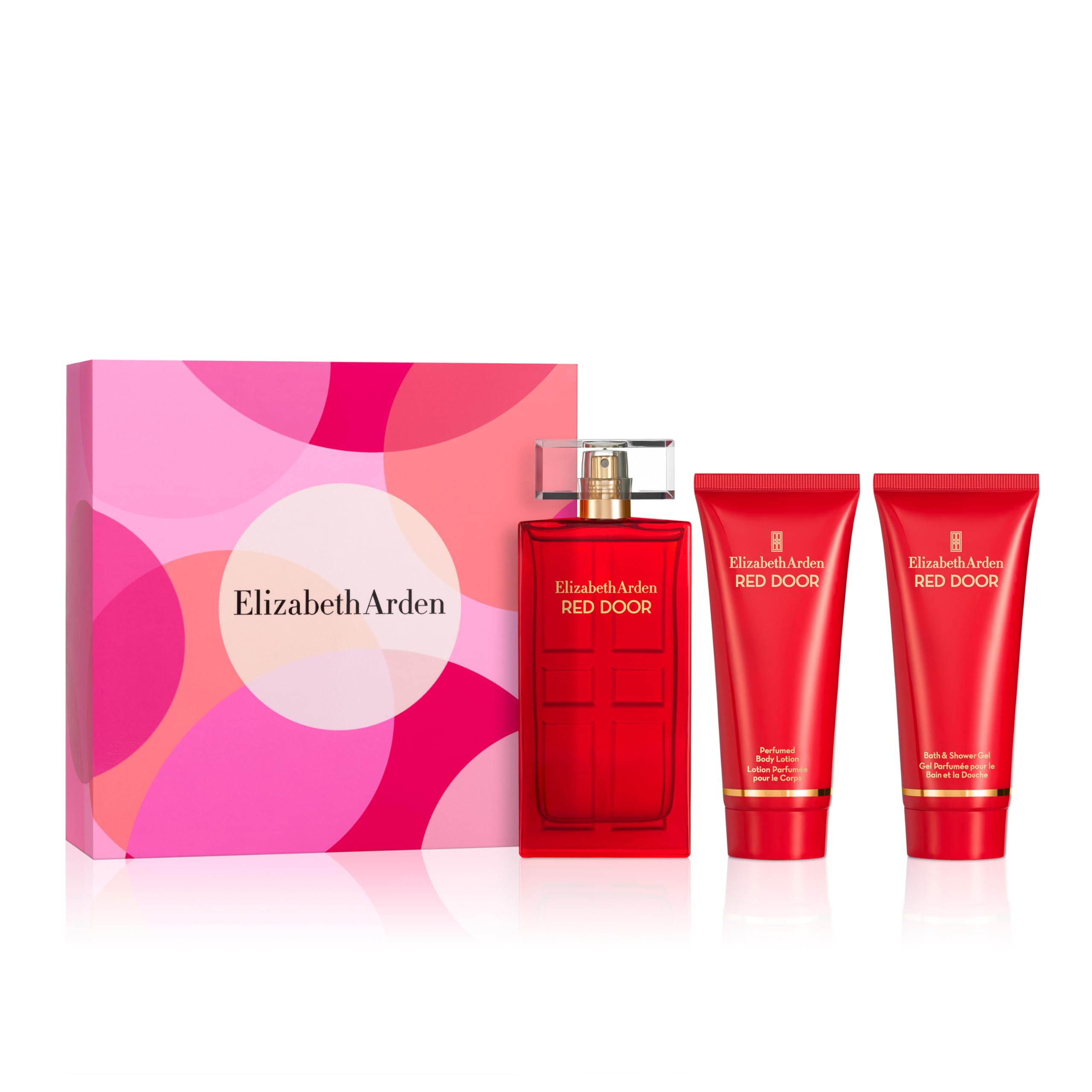 Foto 2 pulgar | Set De Regalo De Perfume Elizabeth Arden Red Door Para Mujer, 100 Ml X 3 - Venta Internacional.