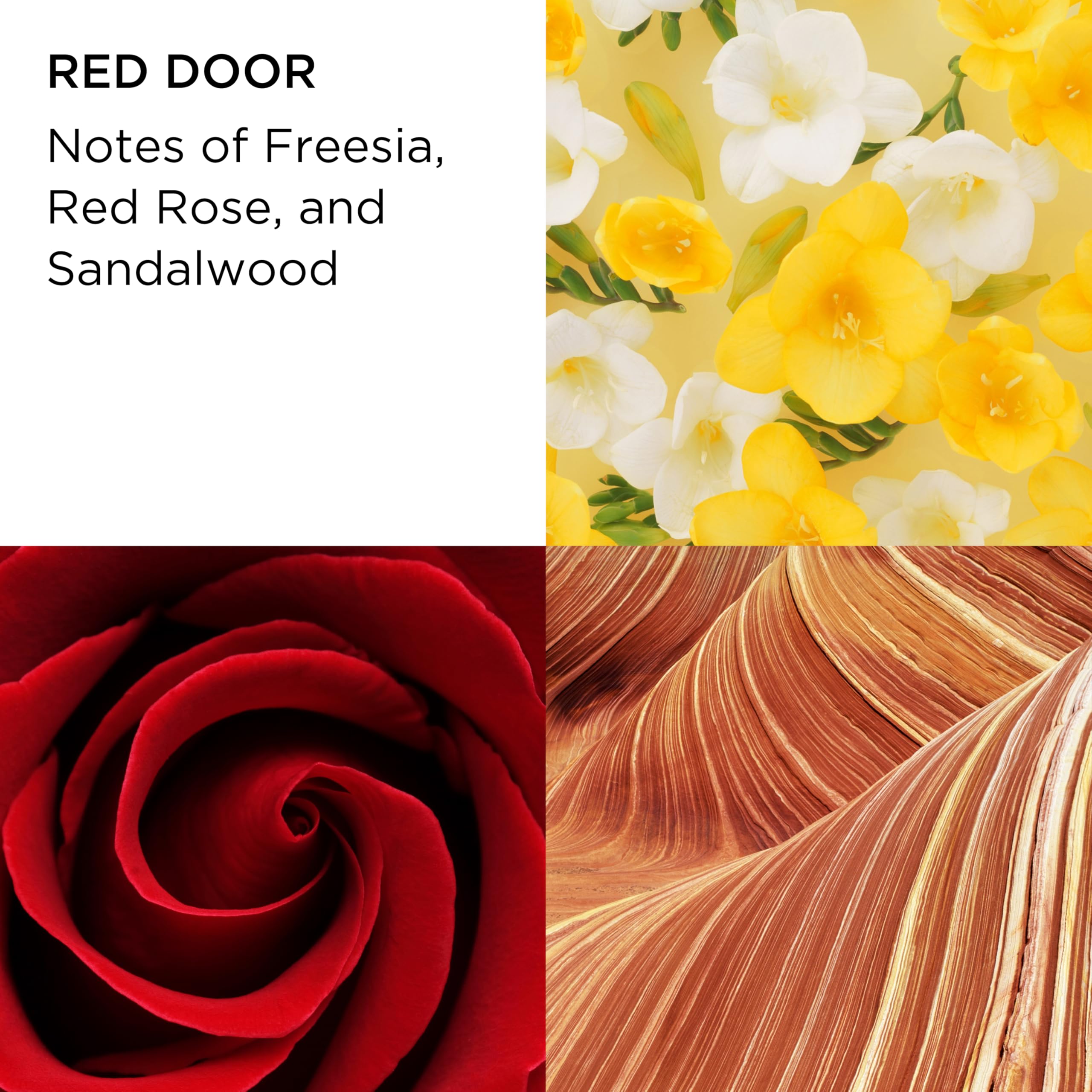 Foto 5 | Set De Regalo De Perfume Elizabeth Arden Red Door Para Mujer, 100 Ml X 3 - Venta Internacional.