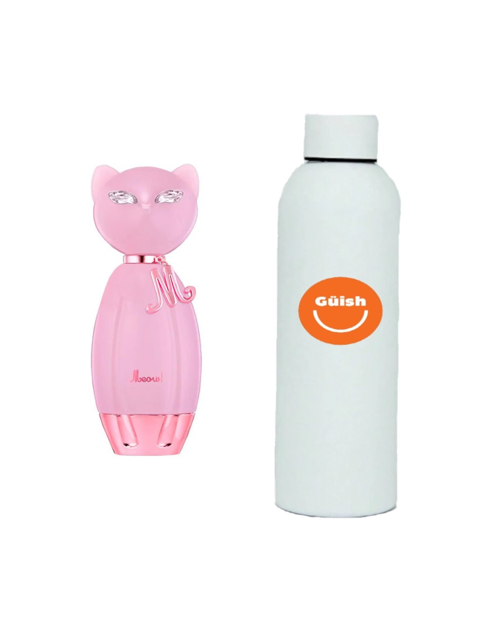 Foto 2 pulgar | Katy Perry Meow Eau De Parfum + Termo De Agua De Regalo Güish