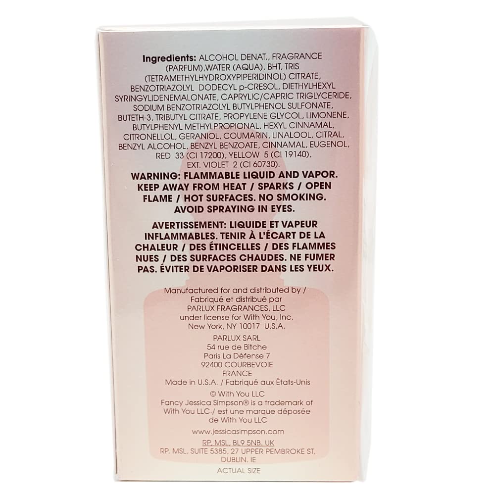 Foto 3 pulgar | Perfume Jessica Simpson Fancy Edp 30 ml para Mujer-Venta Internacional