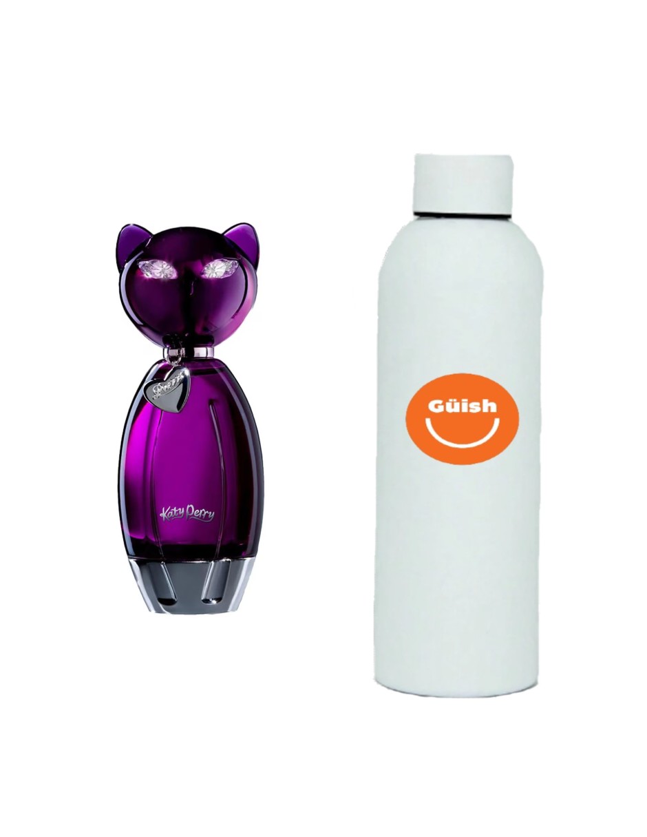 Foto 2 pulgar | Perfume Katy Perry Purr Eau De Parfum + Termo de Agua de Regalo Güish