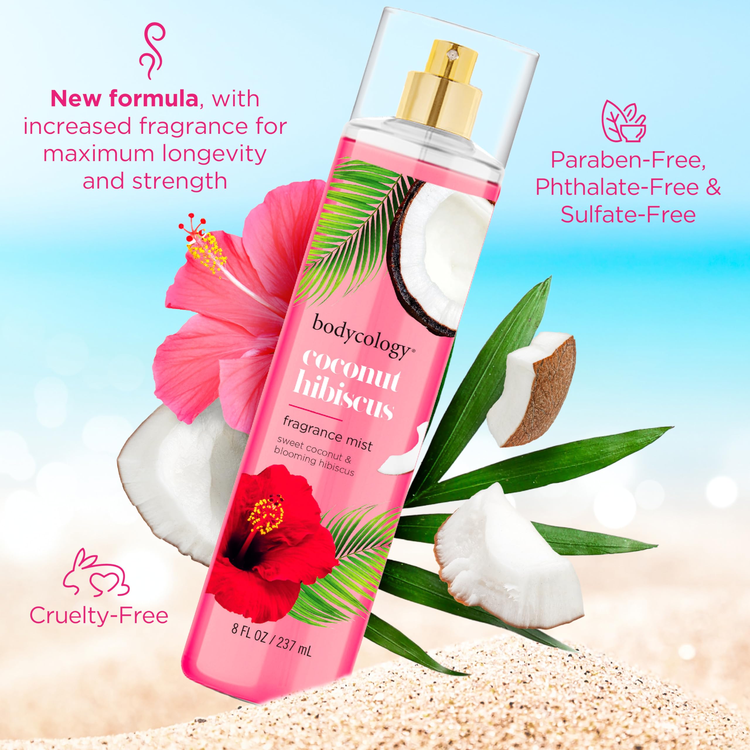 Foto 6 pulgar | Body Mist Bodycology Coco 40 ml - Venta Internacional