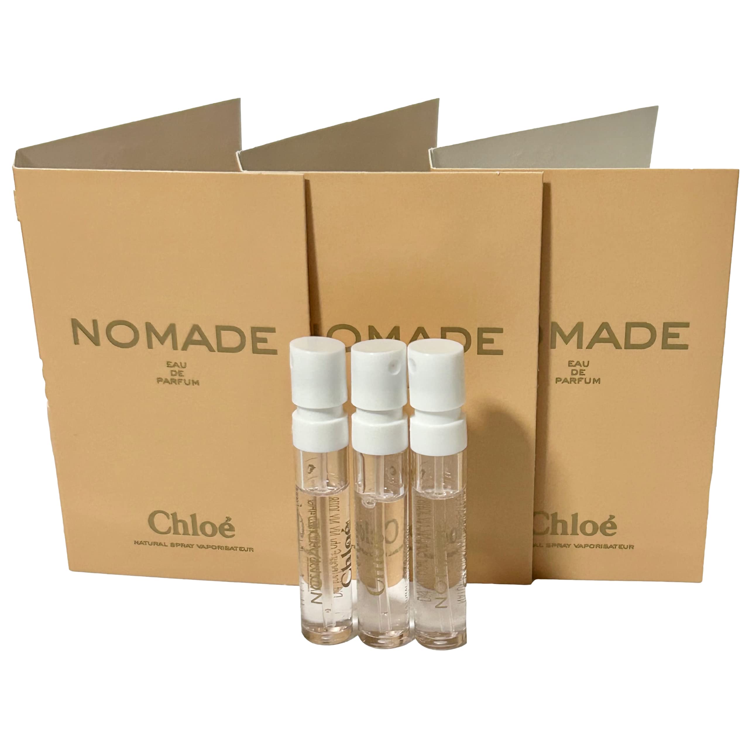 Foto 1 | Set De 3 Muestras De Aerosol Perfume Chloe Nomade Edp Para Mujer, 1,2 Ml - Venta Internacional.