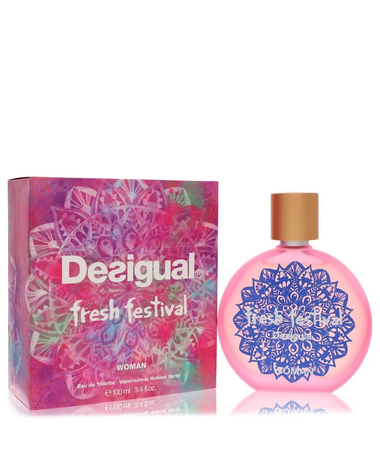 Foto 2 pulgar | Perfume Desigual Fresh Festival Edt 100 Ml Para Mujer - Venta Internacional.