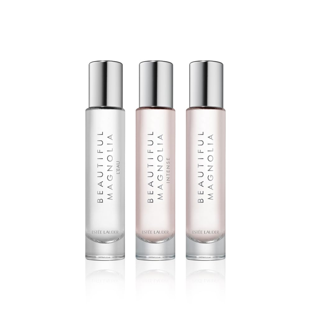 Set De Viaje Perfume Estée Lauder Beautiful Magnolia, 3 Piezas - Venta Internacional.